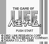 Jinsei Game (Japan) Title Screen